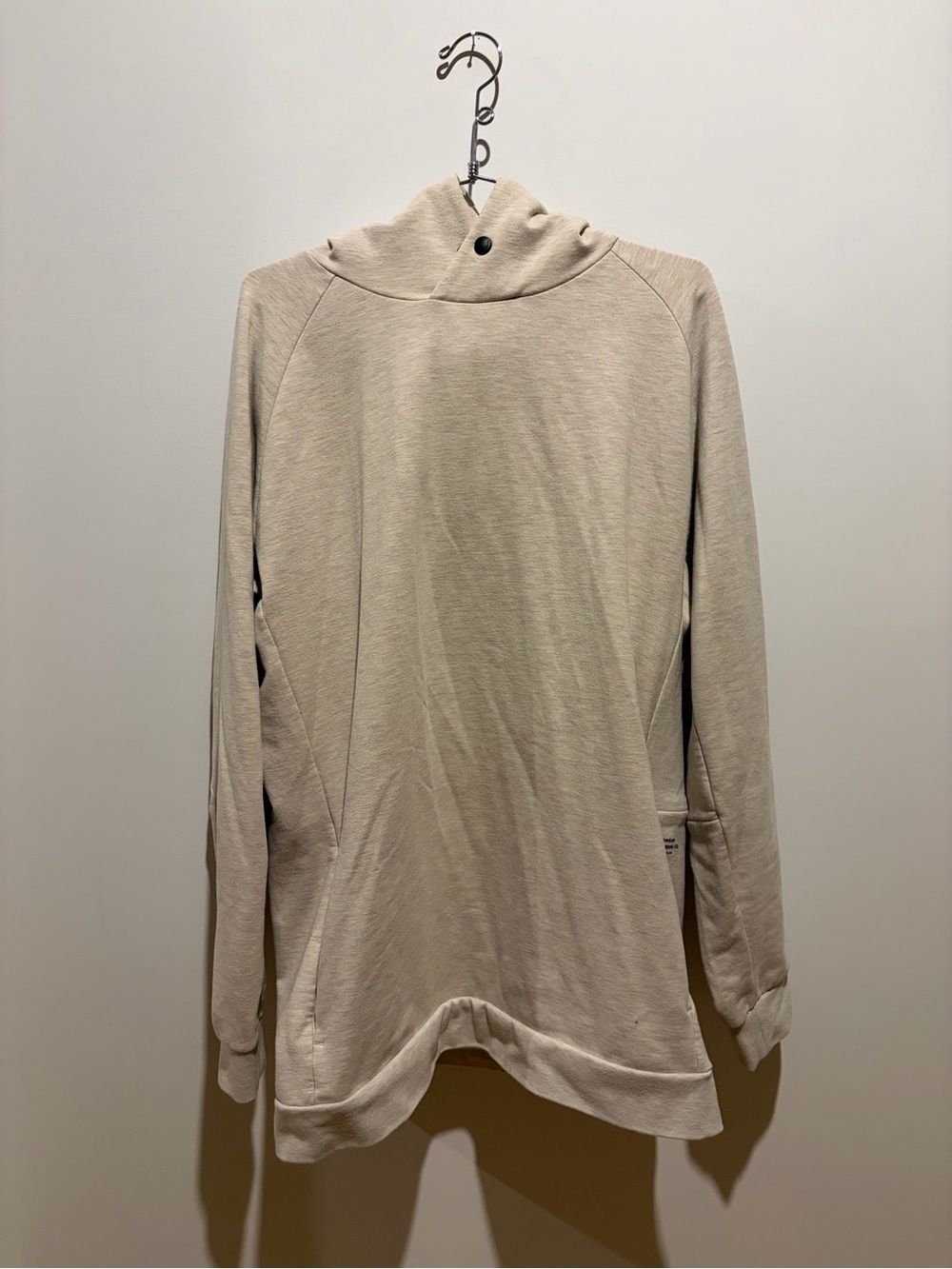 Men's True Linkswear Staple Hooded Sweater in Oatmeal
